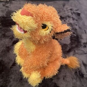 **Very rare** Disney store «  Feather Simba » 10’’ plush